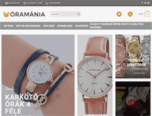 Tablet Screenshot of oramania.com
